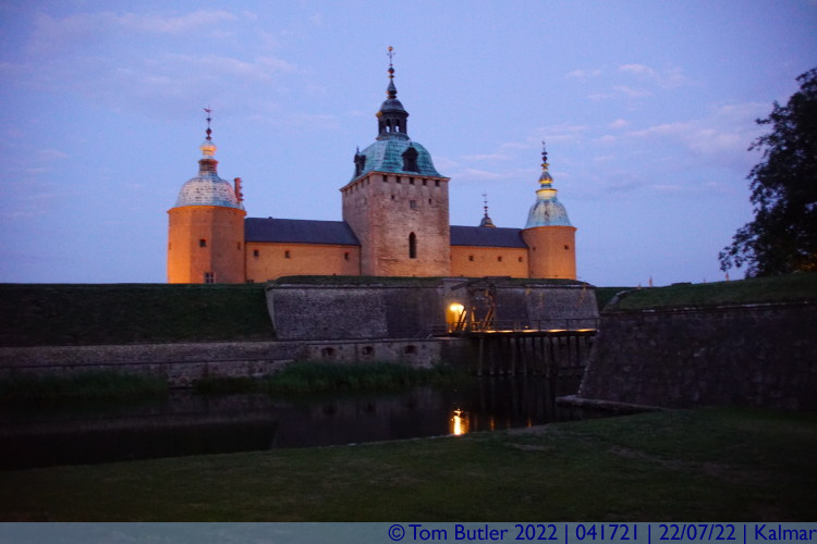 Photo ID: 041721, Castle from the Dry Moat, Kalmar, Sweden