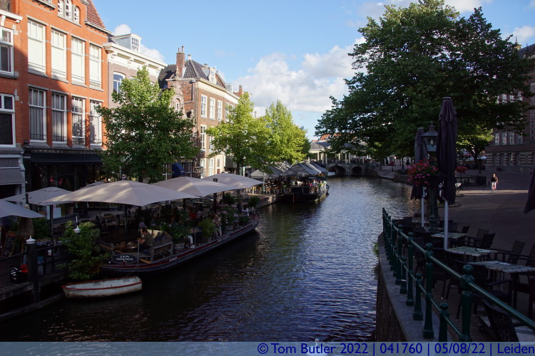 Photo ID: 041760, On the Visbrug, Leiden, Netherlands