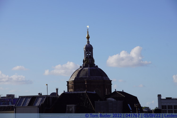 Photo ID: 041767, Marekerk from the castle, Leiden, Netherlands