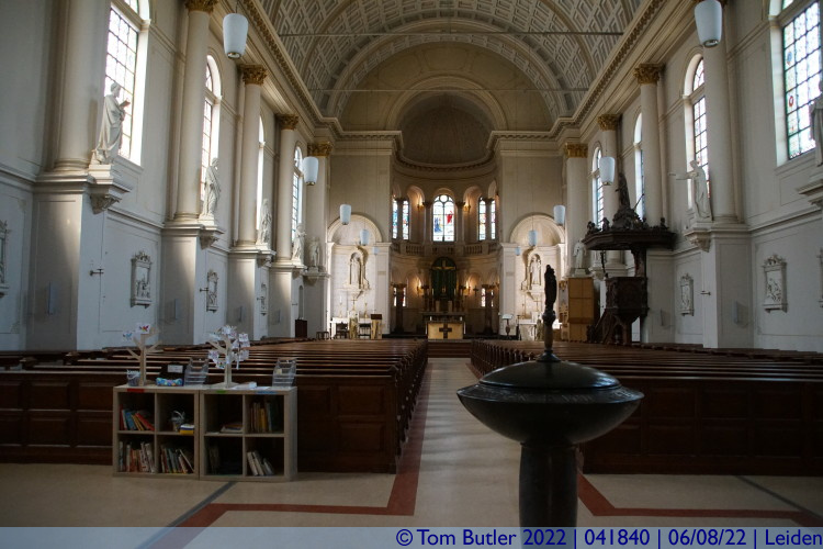 Photo ID: 041840, Inside the Hartebrugkerk, Leiden, Netherlands