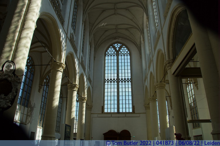 Photo ID: 041873, Inside the Hooglandse Kerk, Leiden, Netherlands
