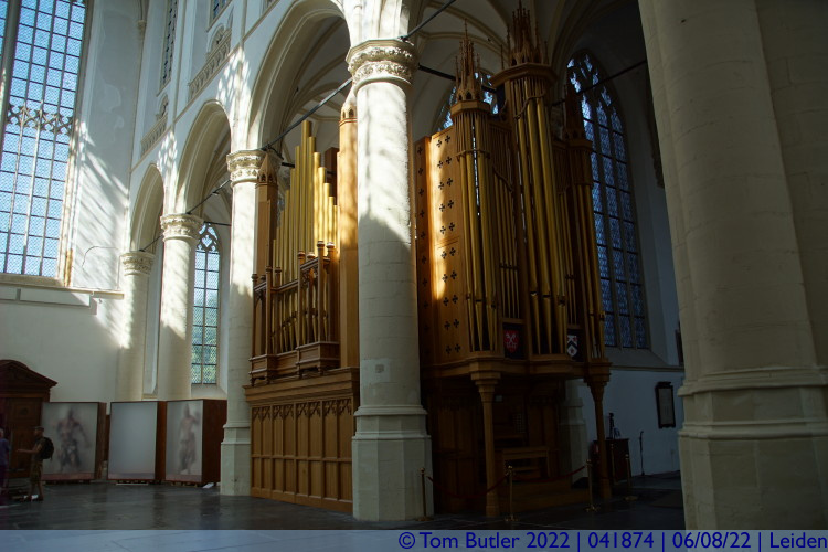 Photo ID: 041874, Organ, Leiden, Netherlands