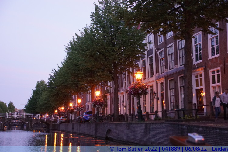 Photo ID: 041889, On the Rapenburg, Leiden, Netherlands
