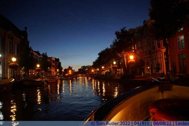 Photo ID: 041911, Looking down De Rijn, Leiden, Netherlands