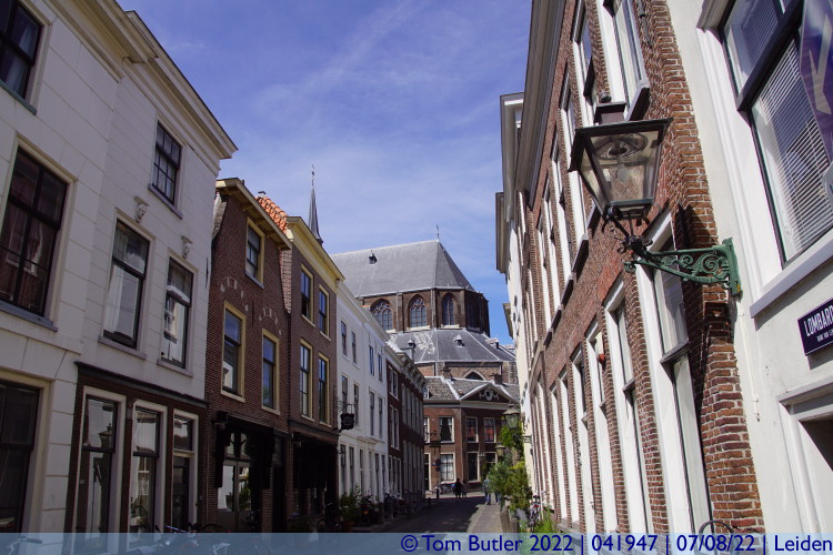 Photo ID: 041947, Approaching Pieterskerk , Leiden, Netherlands