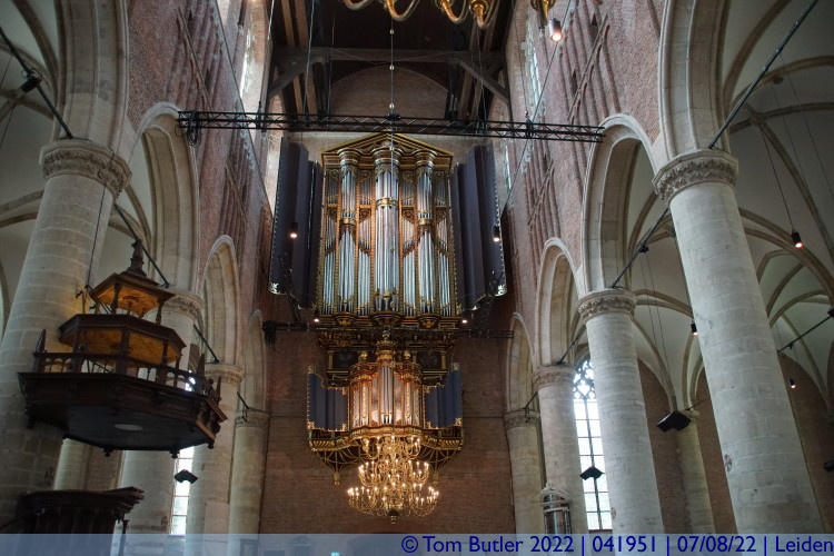 Photo ID: 041951, Organ, Leiden, Netherlands