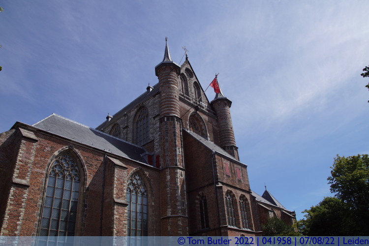 Photo ID: 041958, Rear of Pieterskerk, Leiden, Netherlands