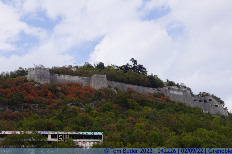 Photo ID: 042226, The lower fortifications, Grenoble, France
