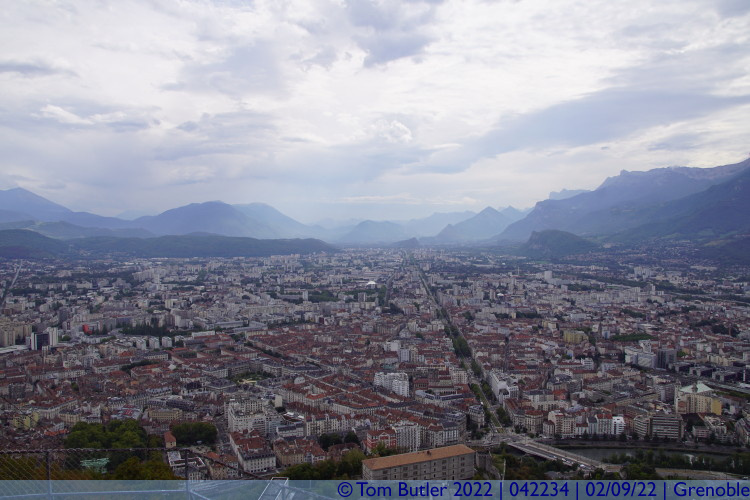 Photo ID: 042234, Looking down on Grenoble, Grenoble, France