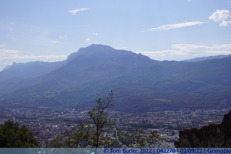 Photo ID: 042270, View from the Grottes de Mandrin, Grenoble, France