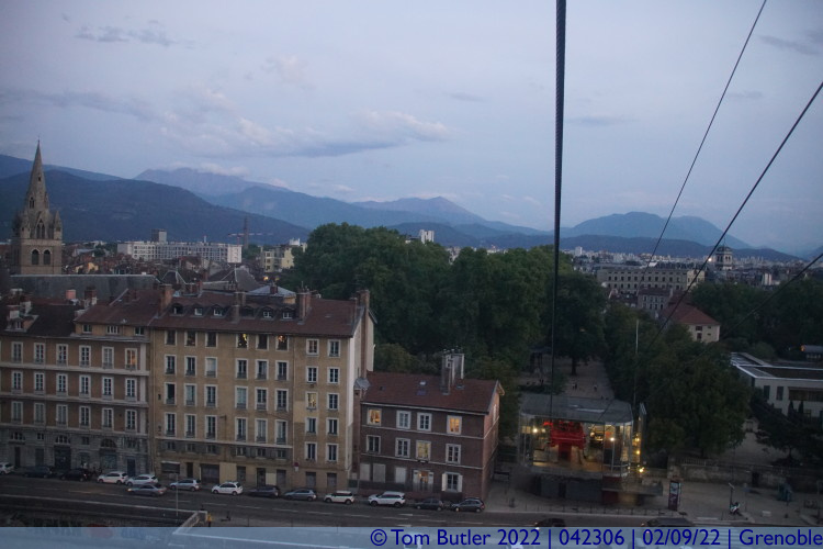 Photo ID: 042306, Lower cable car station, Grenoble, France