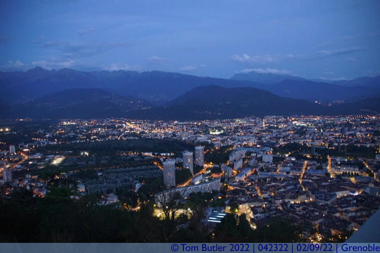 Photo ID: 042322, Looking down on Grenoble, Grenoble, France