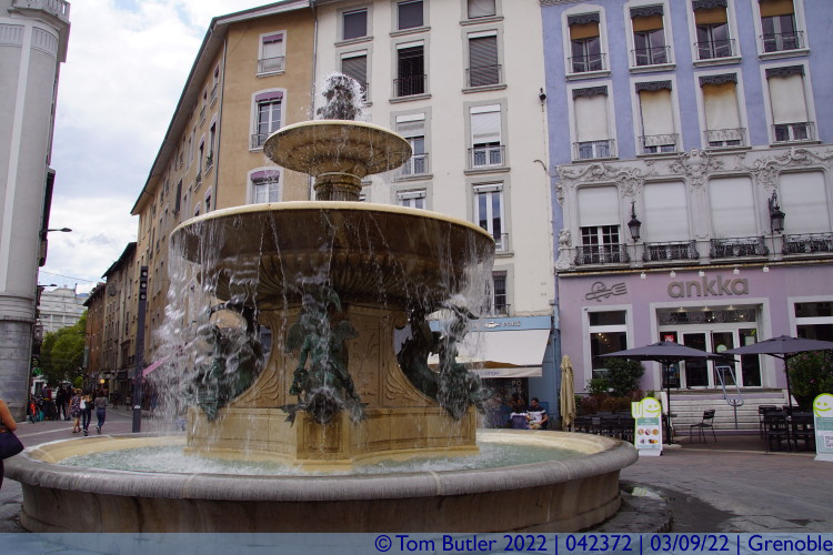 Photo ID: 042372, In the Place Grenette, Grenoble, France