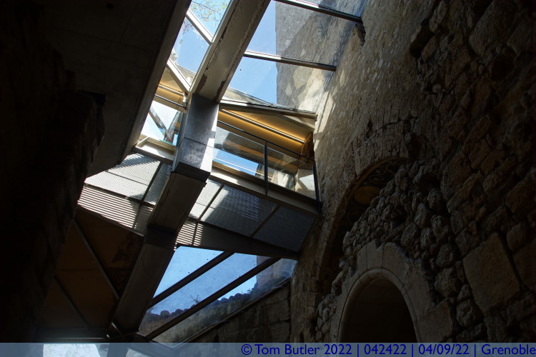 Photo ID: 042422, Beneath the bell tower, Grenoble, France