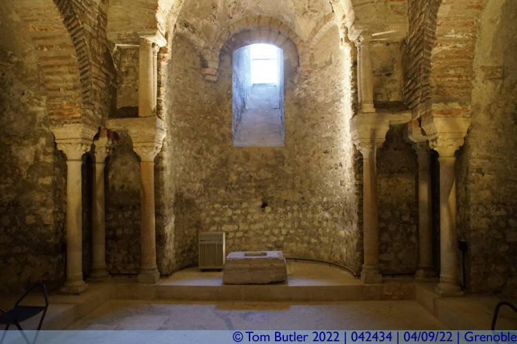 Photo ID: 042434, Oldest part of the chapel, Grenoble, France