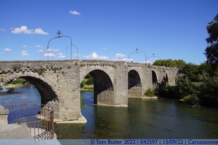 Photo ID: 042597, Pont Vieux, Carcassonne, France