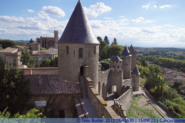 Photo ID: 042630, Remparts de la Cit, Carcassonne, France