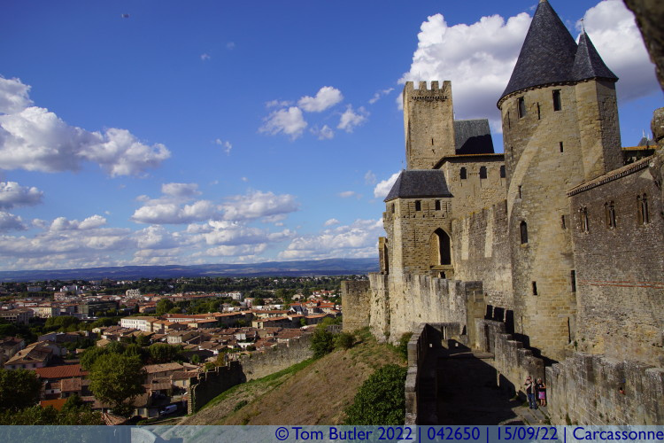 Photo ID: 042650, Chteau Comtal, Carcassonne, France