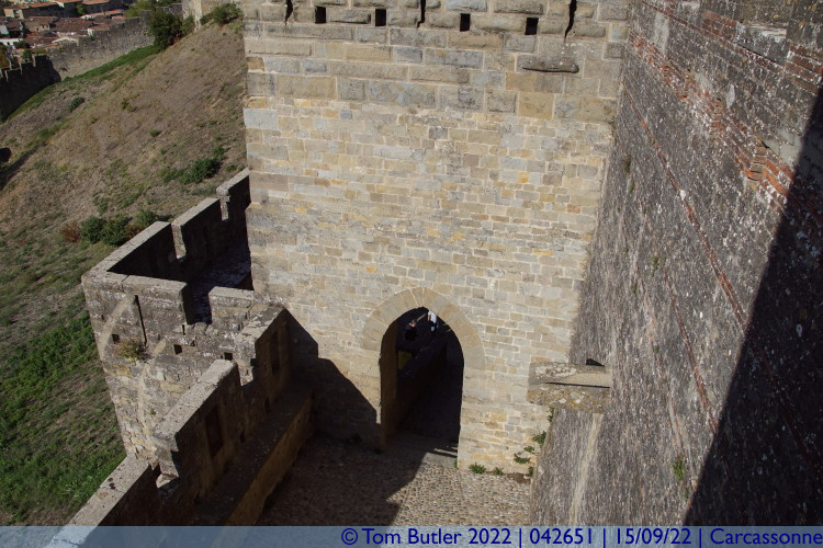 Photo ID: 042651, Porte d'Aude, Carcassonne, France