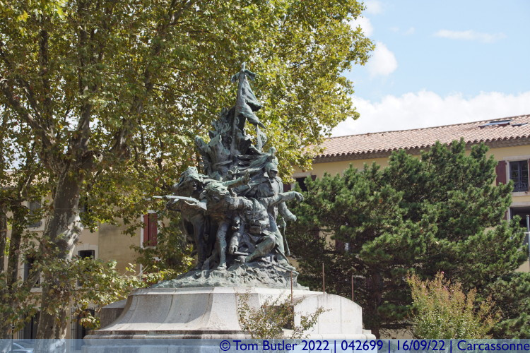 Photo ID: 042699, Monument aux Morts "Les Audois" de Carcassonne, Carcassonne, France