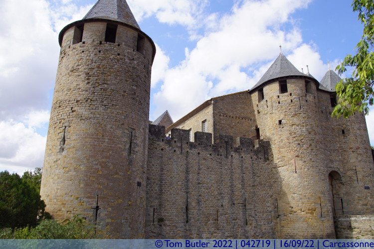 Photo ID: 042719, Entrance to the Chteau, Carcassonne, France