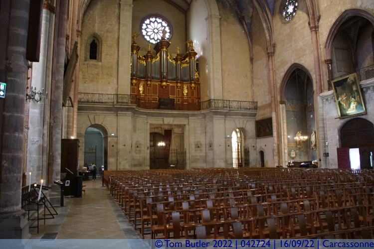Photo ID: 042724, Organ, Carcassonne, France
