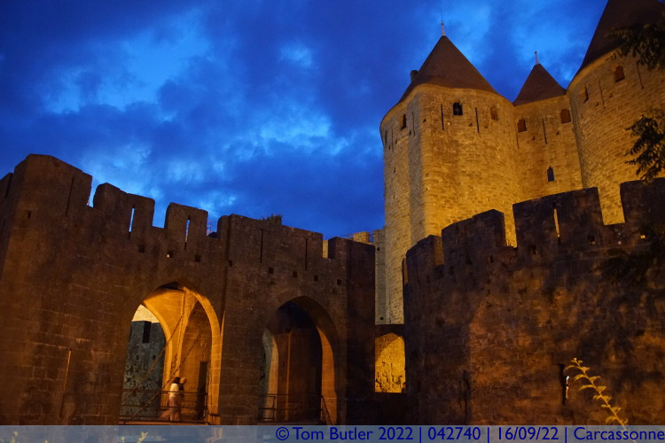 Photo ID: 042740, Porte Narbonnaise, Carcassonne, France