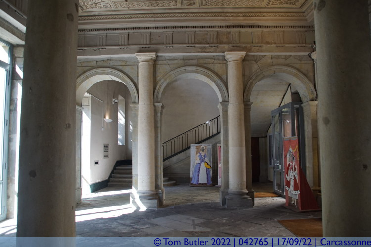 Photo ID: 042765, Inside the Muse des Beaux-Arts, Carcassonne, France