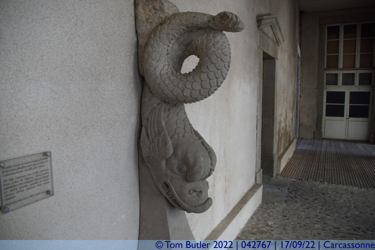 Photo ID: 042767, Sculpture, Carcassonne, France