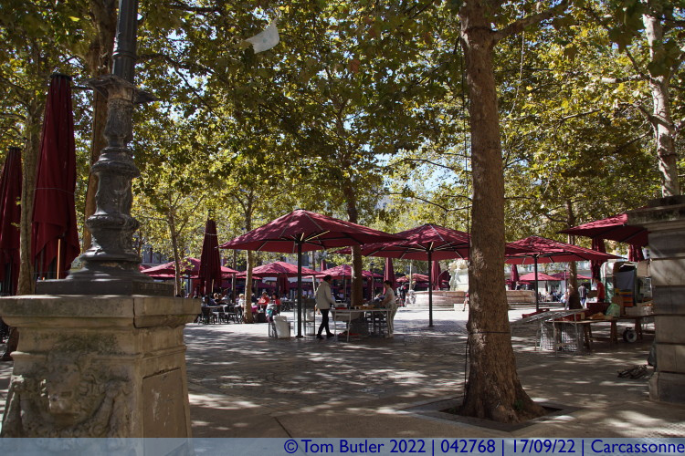 Photo ID: 042768, Place Carnot, Carcassonne, France