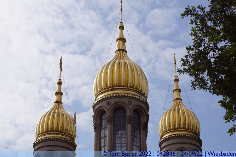 Photo ID: 042846, Orthodox domes, Wiesbaden, Germany
