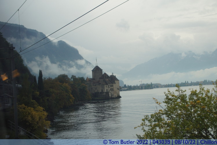 Photo ID: 043038, Approaching the castle, Chillon, Switzerland