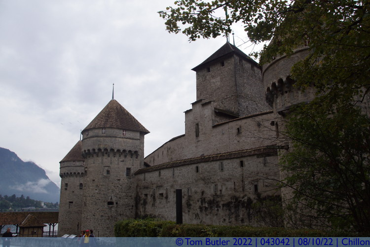Photo ID: 043042, Approaching the castle, Chillon, Switzerland