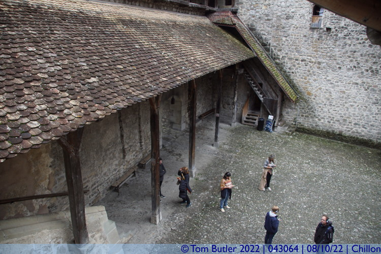Photo ID: 043064, 3rd Courtyard, Chillon, Switzerland