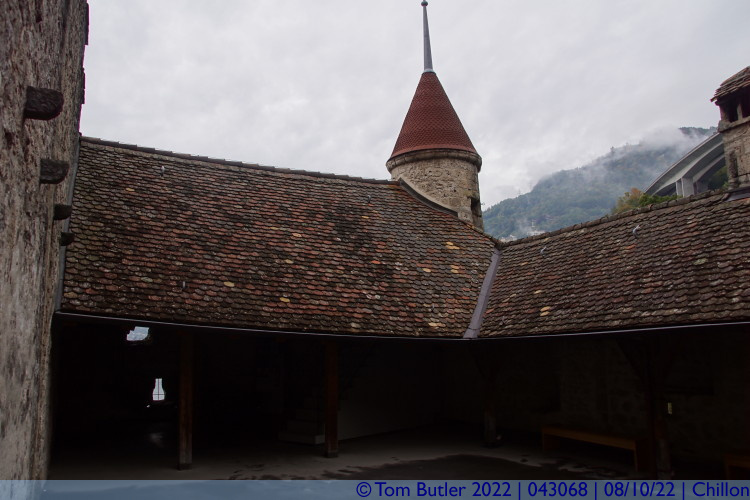 Photo ID: 043068, Inside the castle, Chillon, Switzerland