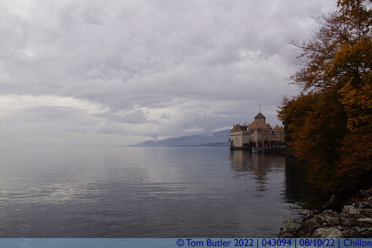 Photo ID: 043094, Castle and lake, Chillon, Switzerland