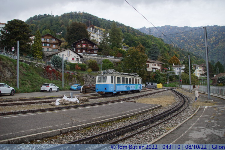 Photo ID: 043110, Cog wheel railway, Glion, Switzerland
