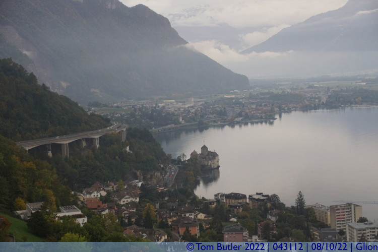 Photo ID: 043112, Last views over the lake, Glion, Switzerland