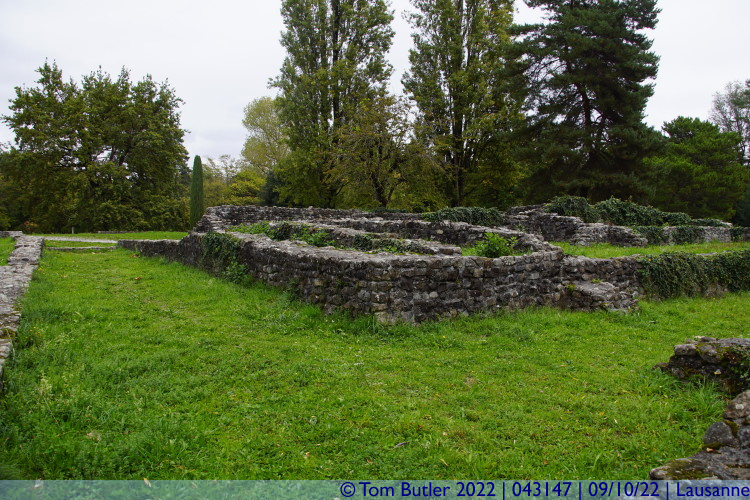 Photo ID: 043147, Inside the ruins of Lousanna, Lausanne, Switzerland