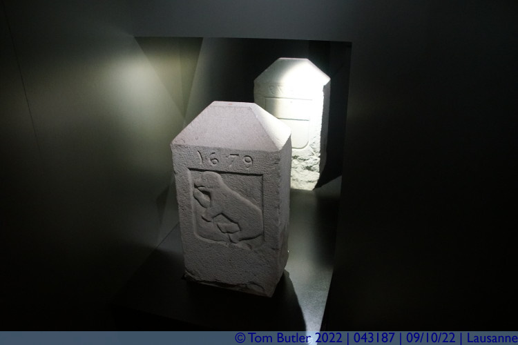 Photo ID: 043187, Border stone between Bern and Vaud, Lausanne, Switzerland