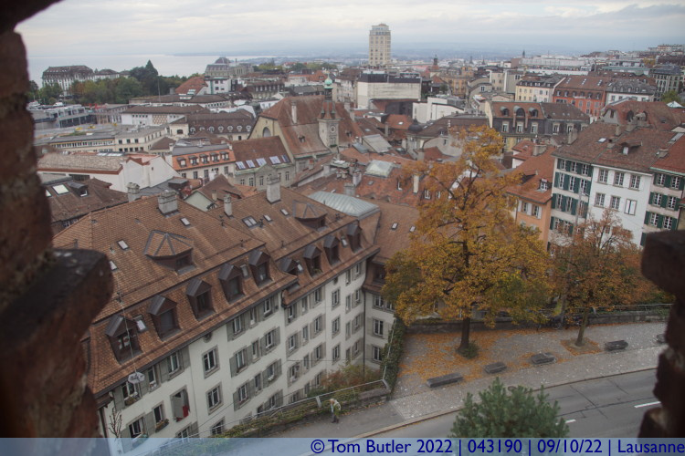 Photo ID: 043190, View from the museum, Lausanne, Switzerland