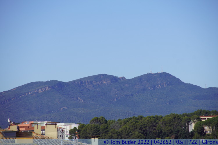 Photo ID: 043652, Mountains in the distance, Girona, Spain