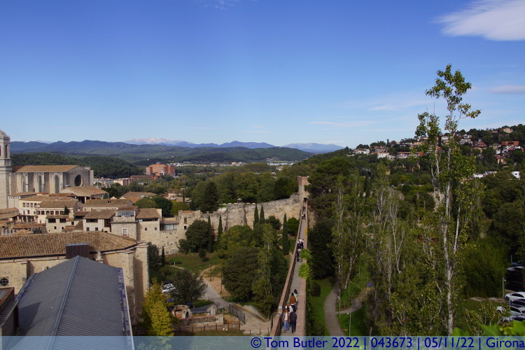 Photo ID: 043673, View from the Torre de Santo Domingo, Girona, Spain