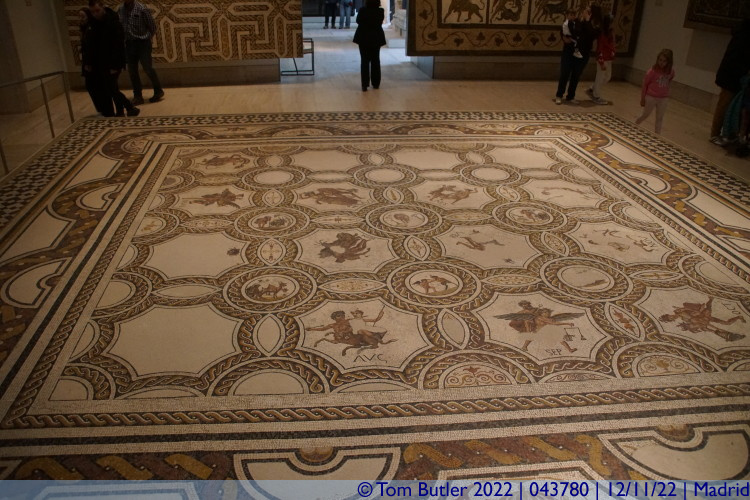 Photo ID: 043780, Large mosaic, Madrid, Spain