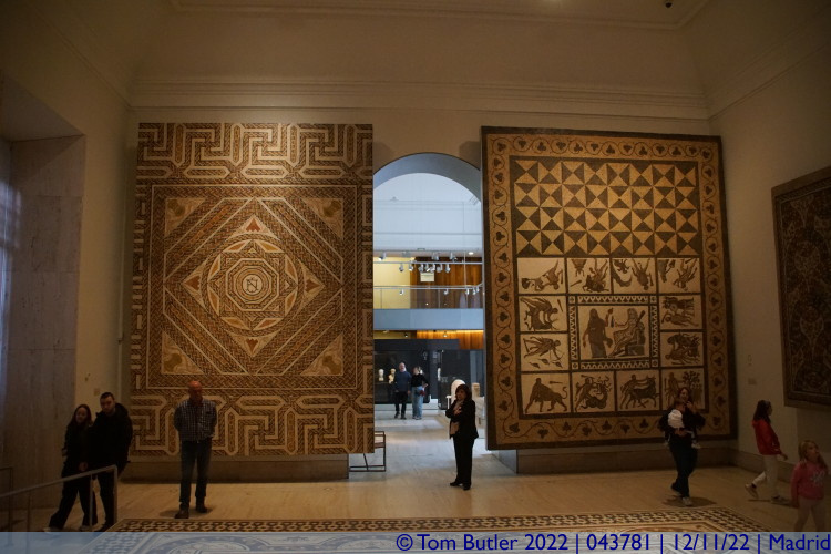 Photo ID: 043781, Mosaic Hall, Madrid, Spain