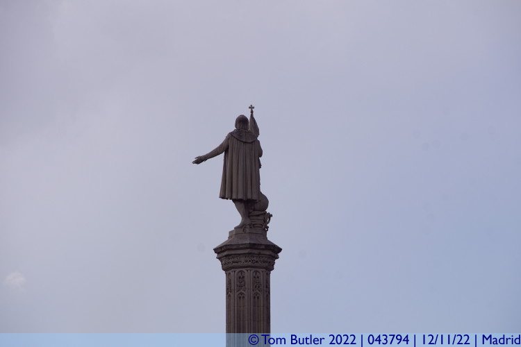 Photo ID: 043794, Christopher Columbus, Madrid, Spain