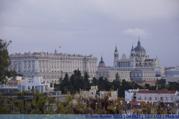 Photo ID: 043827, Palace and Cathedral, Madrid, Spain