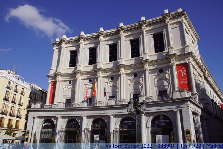 Photo ID: 043901, Teatro Real, Madrid, Spain