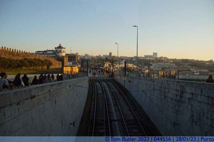 Photo ID: 044556, Approaching the Bridge, Porto, Portugal