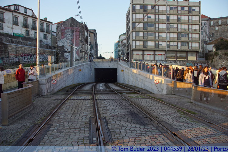 Photo ID: 044559, Down into the Metro, Porto, Portugal